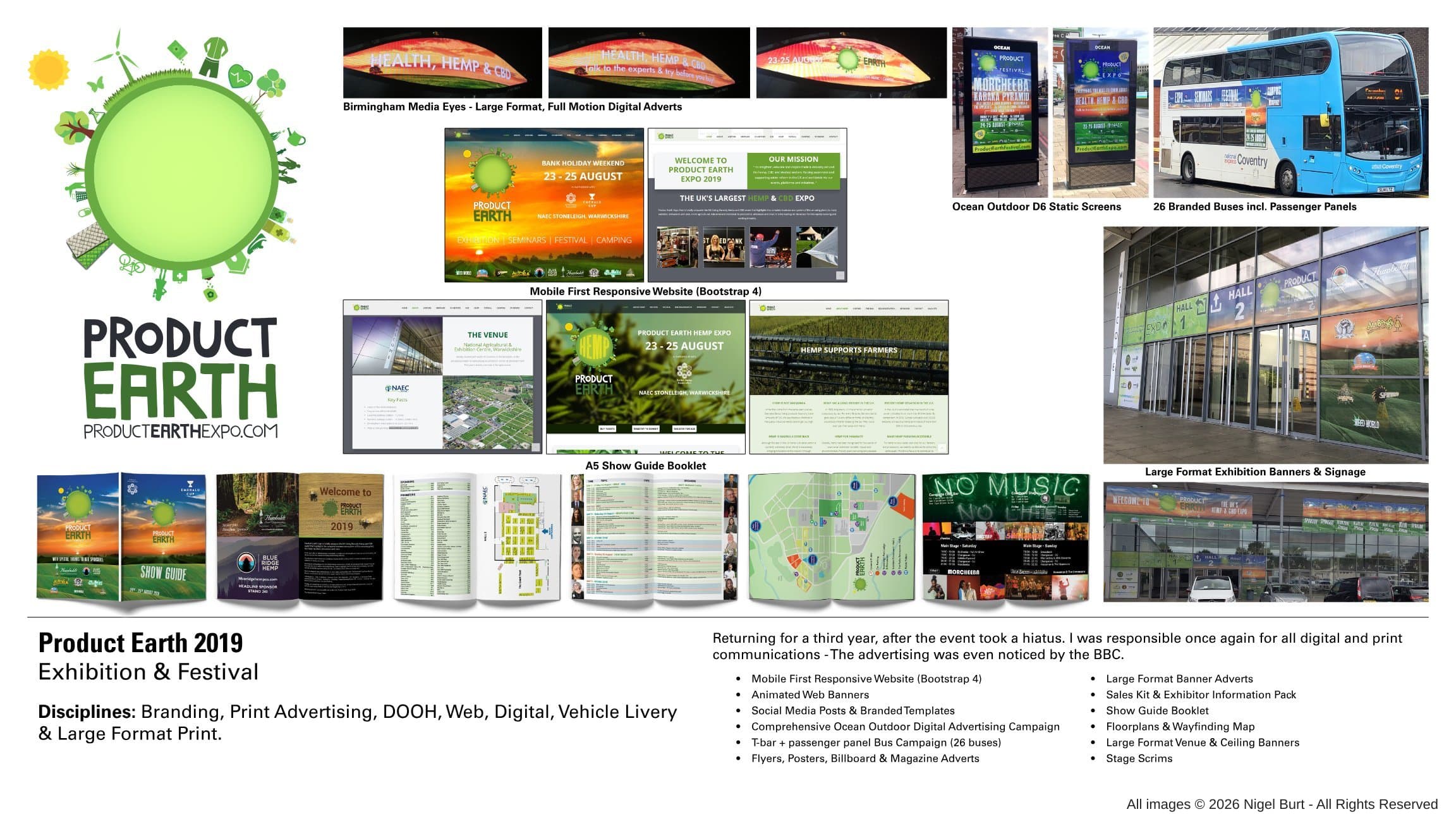 Product Earth 2019 portfolio visual