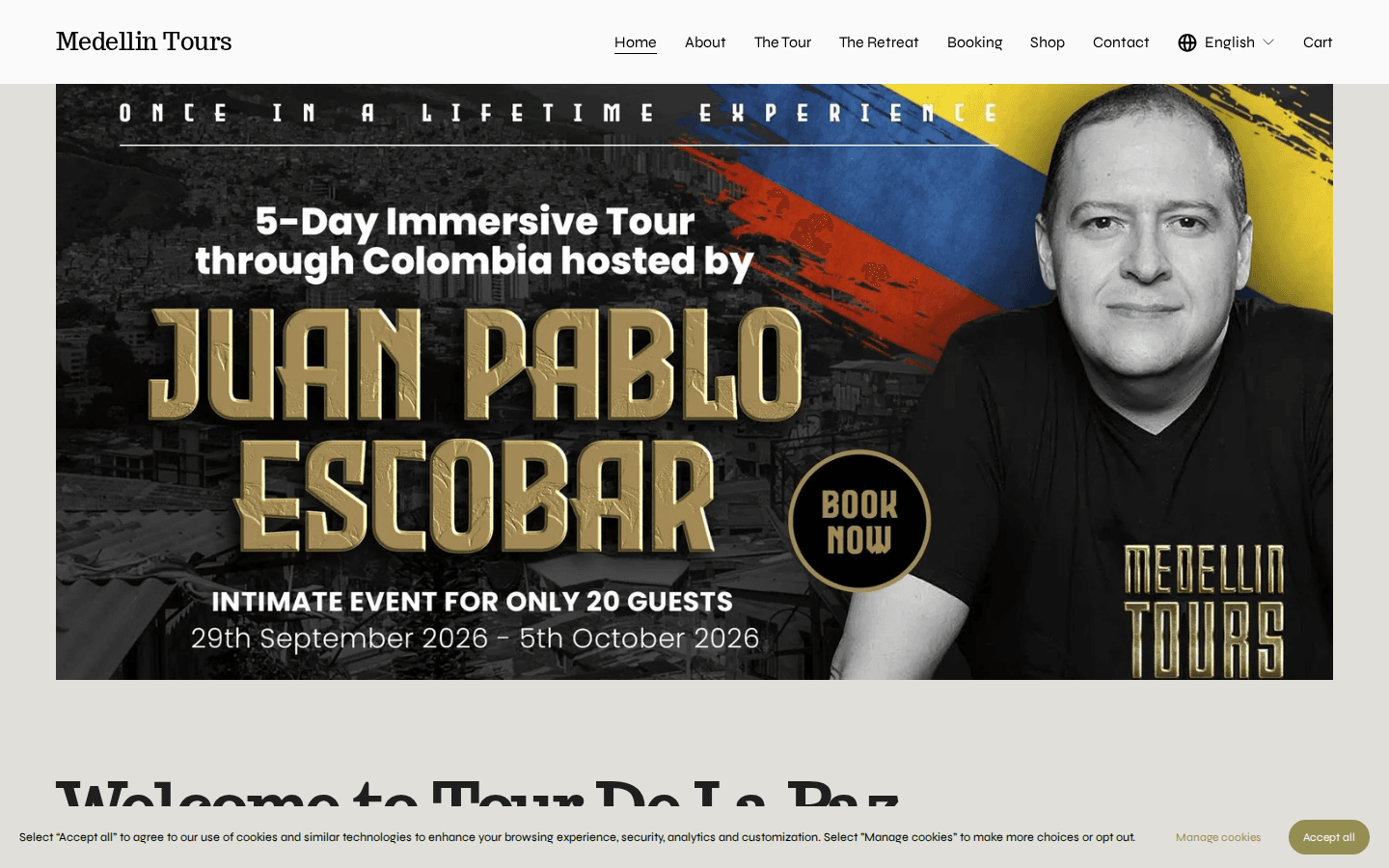 Tour de La Paz portfolio visual